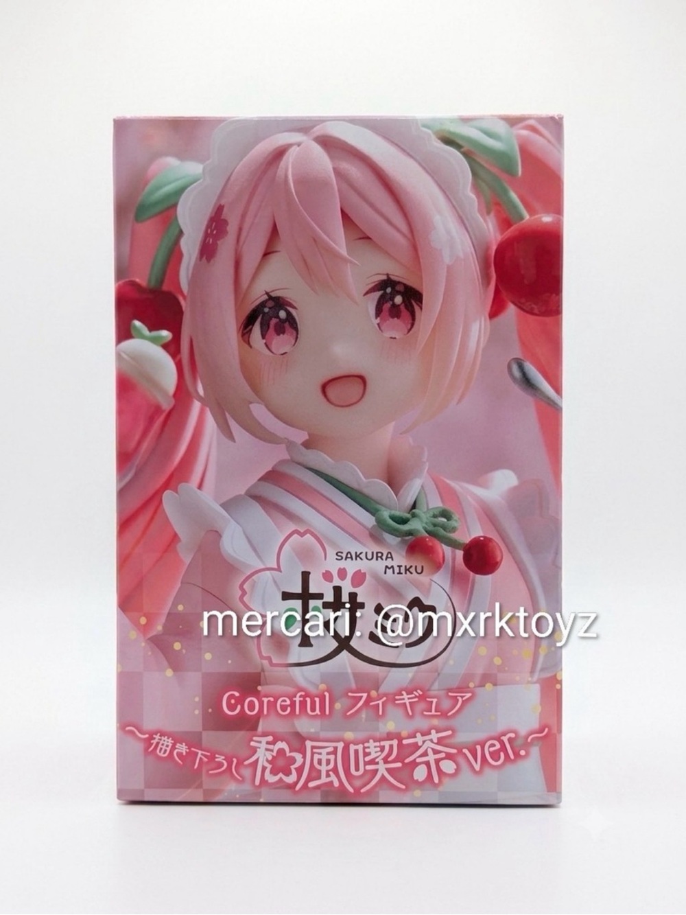 Sakura Pink Cherry Blossom Figure Box